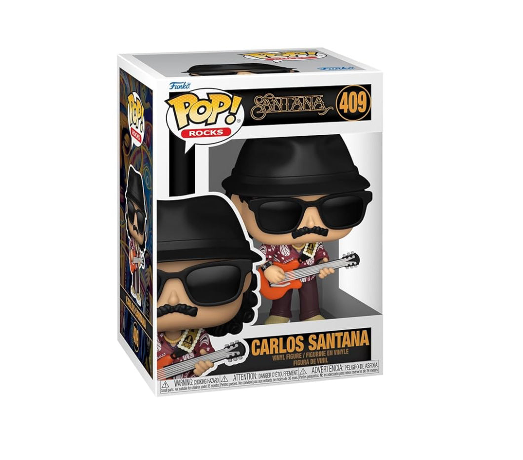 Santana 409 Carlos Santana Funko Pop! Vinyl Figure