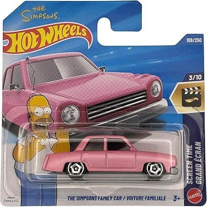 Hot Wheels The Simpsons Family Car