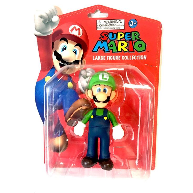 Super Mario Large Figure Collection Luigi Figurine