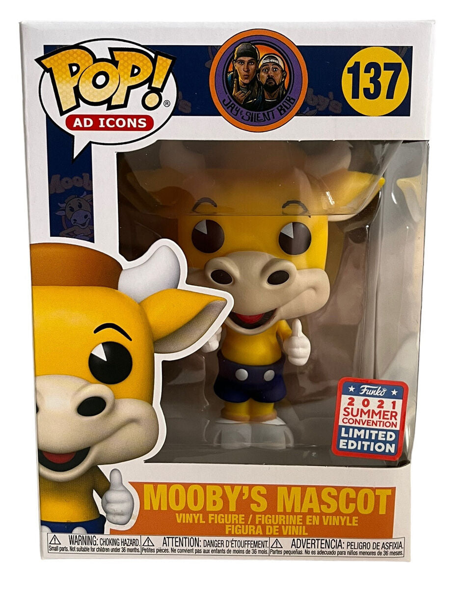 Jay & Silent Bob 137 Moobyâ€™s Mascot Funko Pop! Vinyl Figure