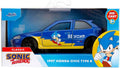 Classic Sonic The Hedgehog 1997 Honda Civic Type R Die-Cast Metal Car