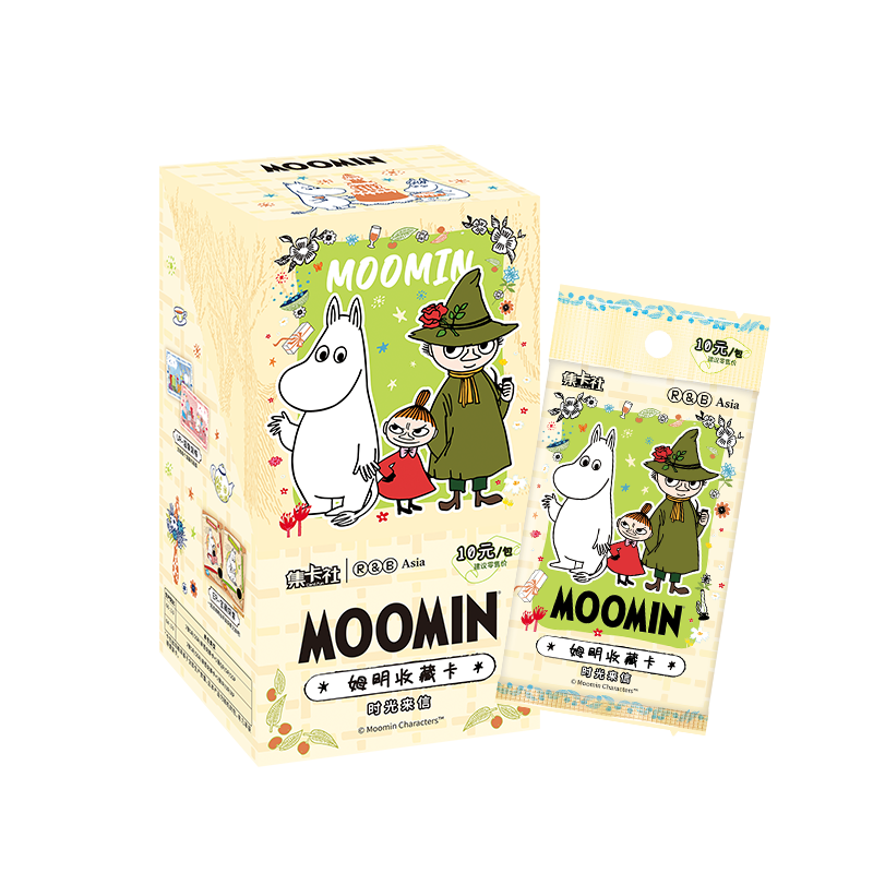 Moomin Time Letter Series Collector Cards Booster Pack (CN)