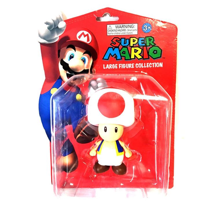 Super Mario Large Figure Collection Toad Figurine