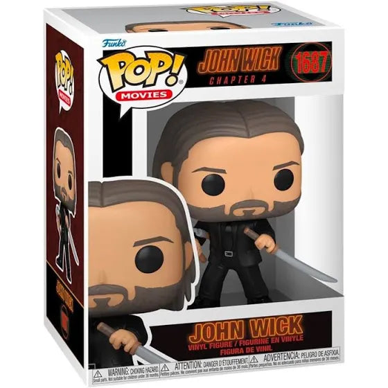 Funko Pop! John Wick Chapter 4 1687 John Wick Vinyl Figure