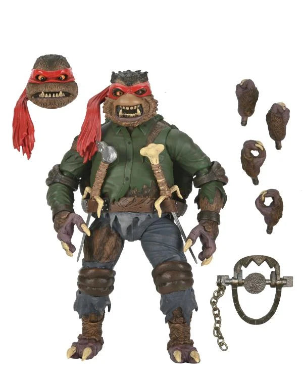 Teenage Mutant Ninja Turtles x Universal Monsters Raphael As Wolfman Ultimate Figure
