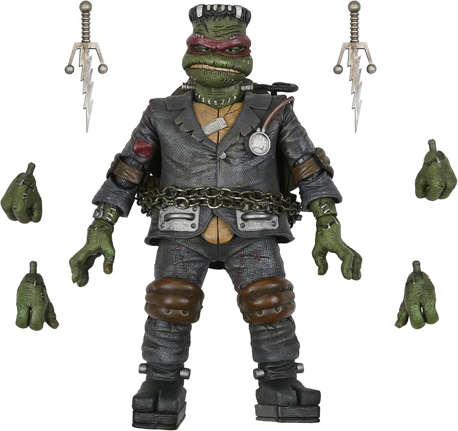 Teenage Mutant Ninja Turtles x Universal Monsters Raphael As Frankenstein’s Monster Ultimate Figure