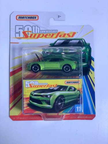 '17 Chevy Camaro Matchbox Superfast 50th Anniversary
