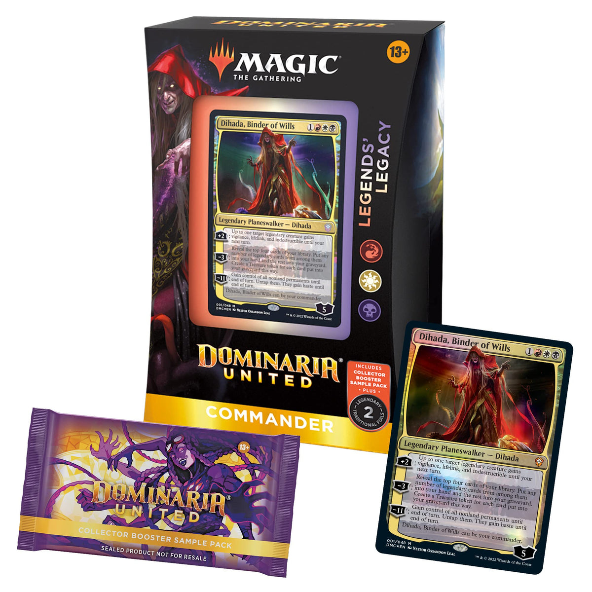 Magic The Gathering Dominaria United Legends Legacy Commander Deck