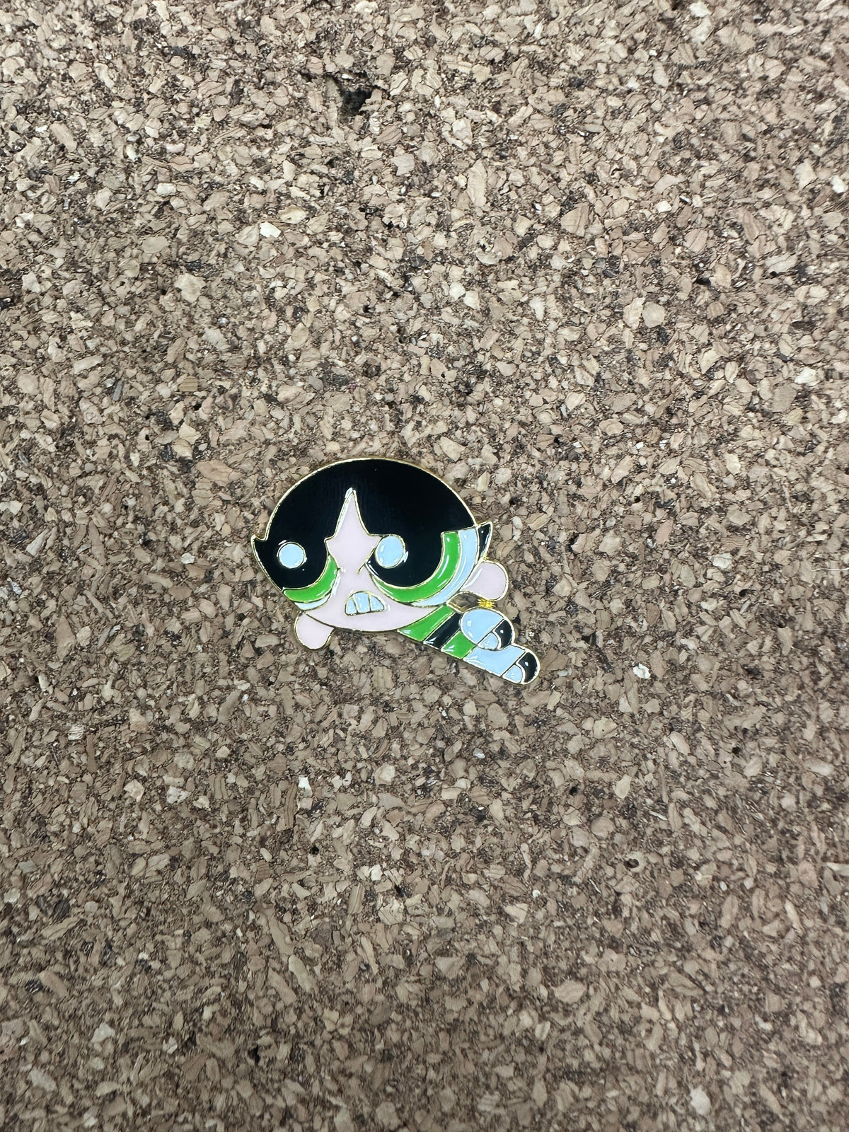 Powerpuff Girls Buttercup Pin Badge