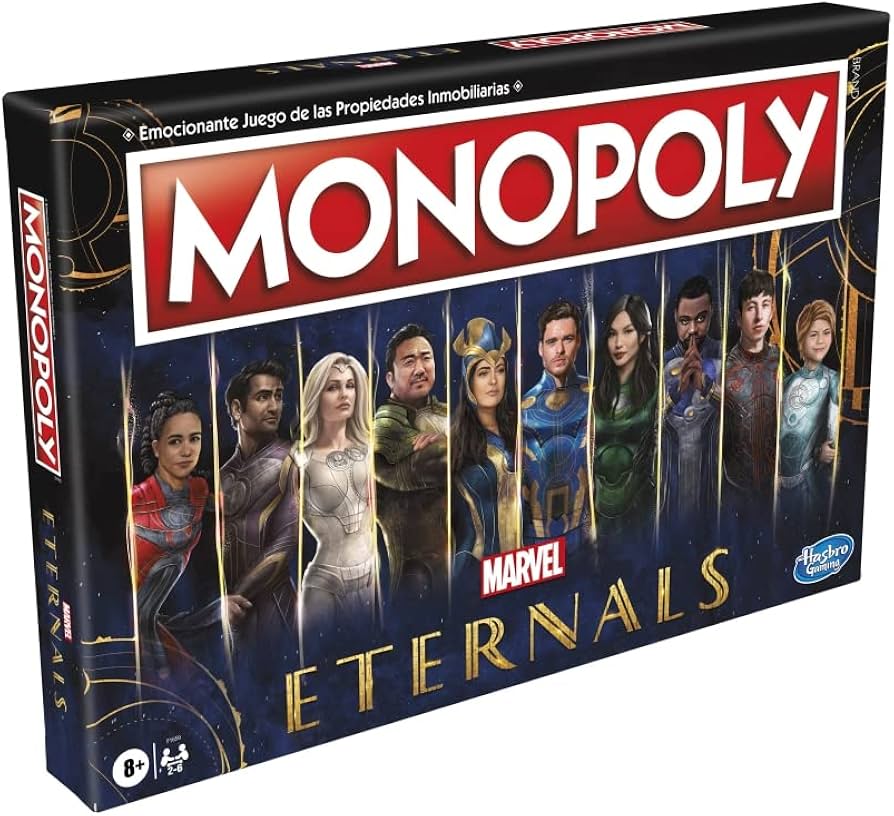 Marvel Eternals Monopoly Board Game