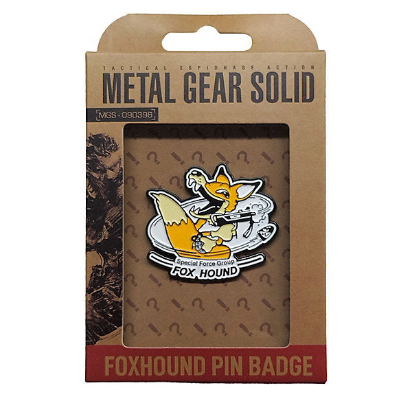 Metal Gear Solid Foxhound Limited Edition Pin Badge