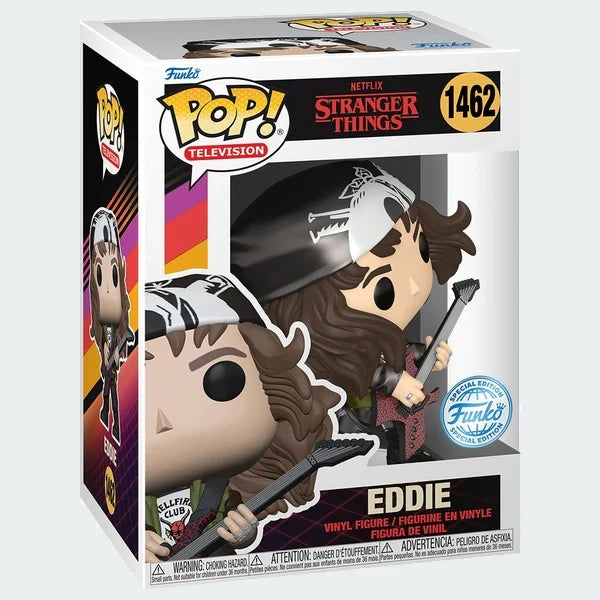 Stranger Things Eddie 1462 Funko Pop! Vinyl Figure