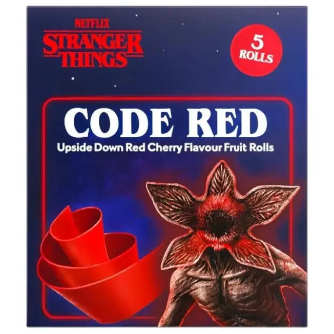 Stranger Things Code Red Upside Down Fruit Roller 5-Pack
