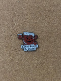 Letâ€™s Start A Cult Koolaid Man Pin Badge