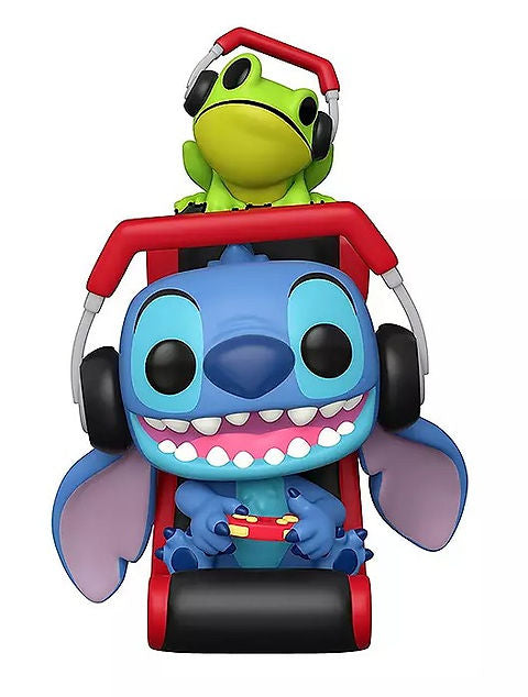 Disney Lilo & Stitch 1246 Gamer Stitch With Frog Funko Pop! Vinyl Figure