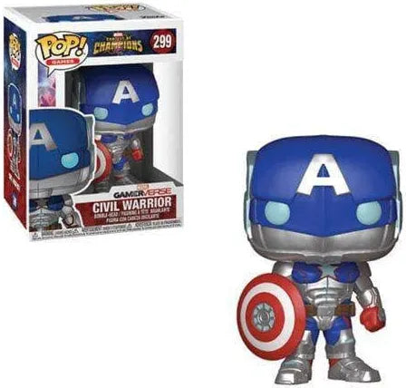 Funko Pop! Marvel Contest Of Champions 299 Civil Warrior Vinyl Figure