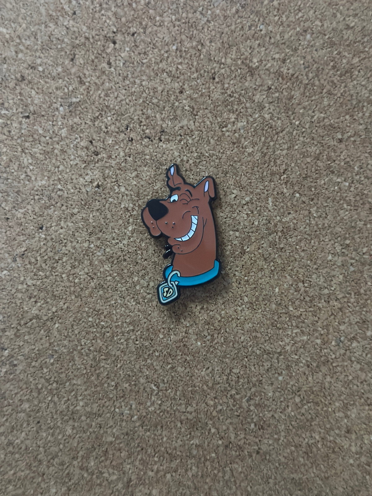 Scooby Doo Headshot Pin Badge