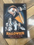 Halloween Movie Poster Vintage Tin Sign