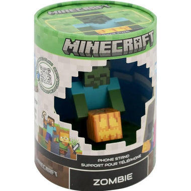 Minecraft Zombie Phone Stand Figurine