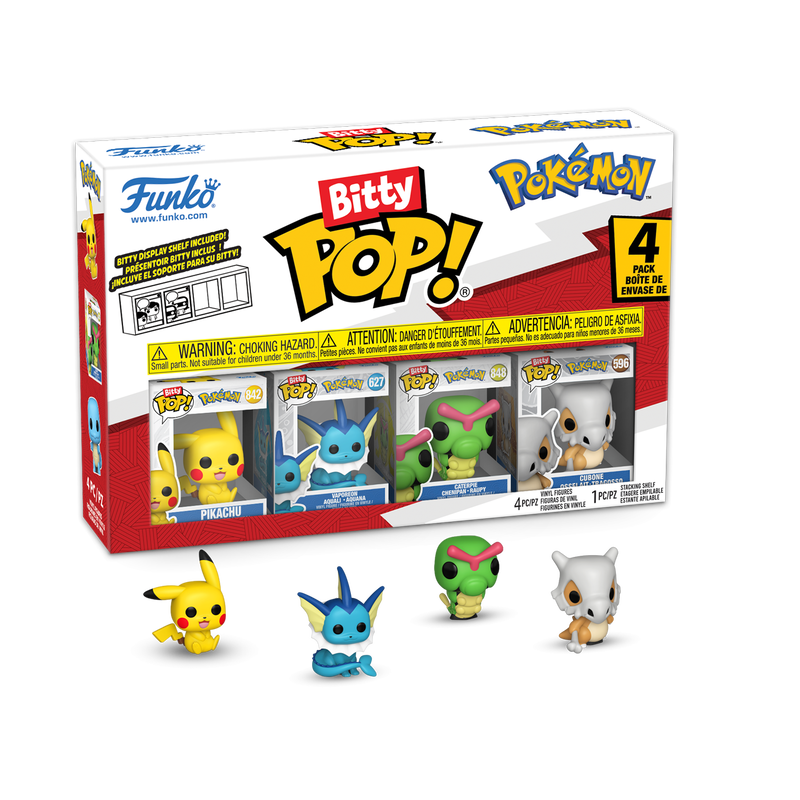 Pokemon Funko Bitty Pop! 4-Pack Series 1