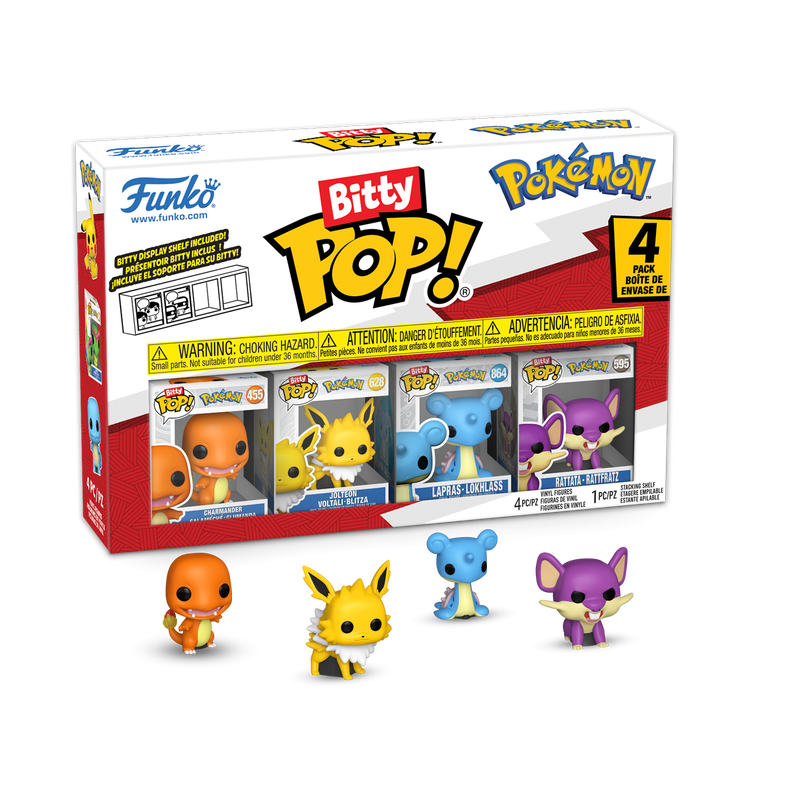 Pokemon Funko Bitty Pop! 4-Pack Series 2