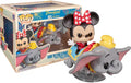 Funko Pop! Disneyland 65th Anniversary 92 Dumbo The Flying Elephant Attraction And Minnie Mouse Vinyl Figure
