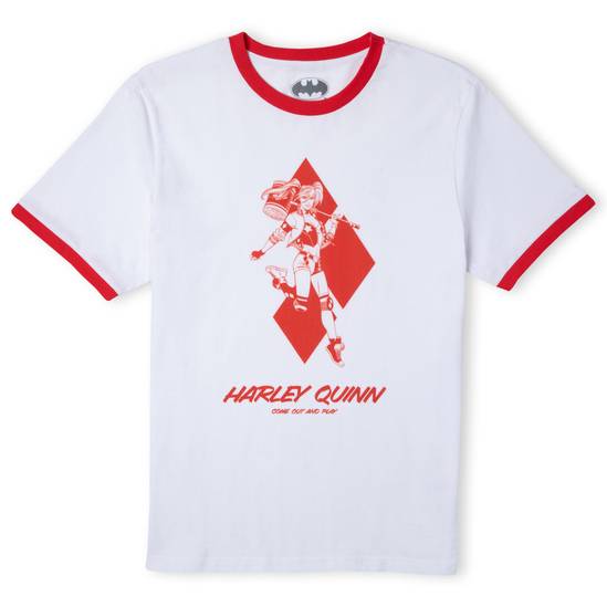 DC Comics Harley Quinn White T-Shirt