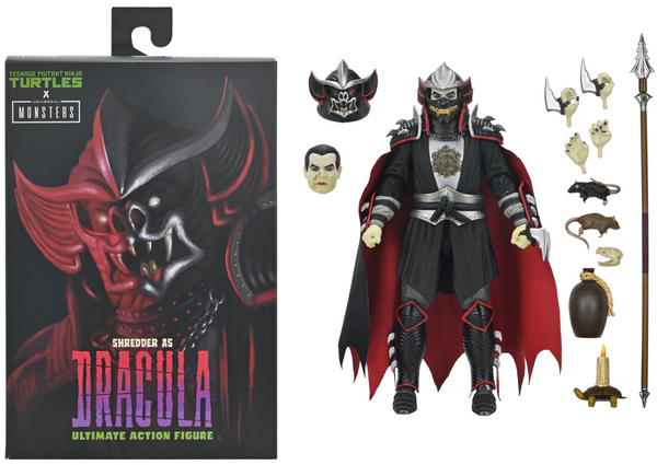 Teenage Mutant Ninja Turtles x Universal Monsters Shredder As Dracula Ultimate Figure