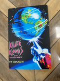Killer Klowns From Outer Space Globe Poster Tin Sign