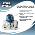 Star Wars R2-D2 Talking Plush Keyclip