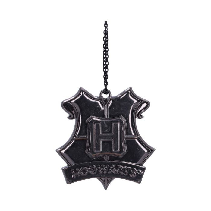 Harry Potter Silver Hogwarts Crest Hanging Ornament