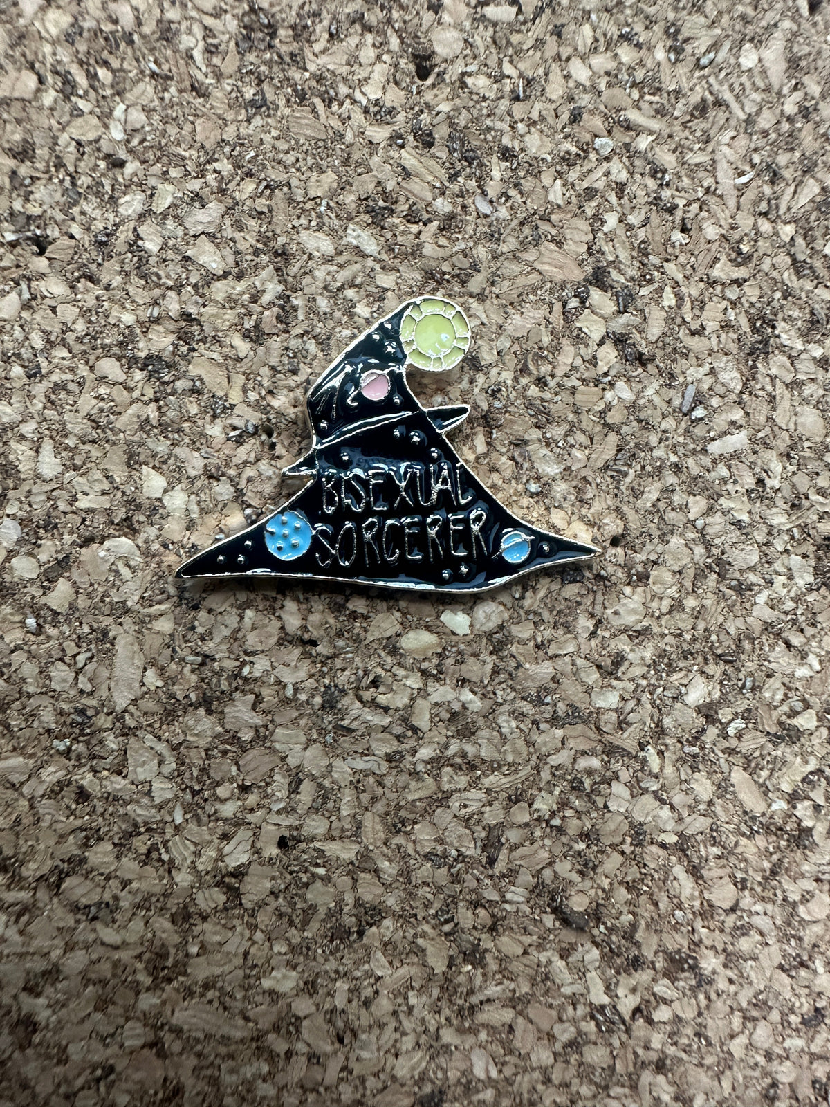 Bisexual Sorcerer Pin Badge