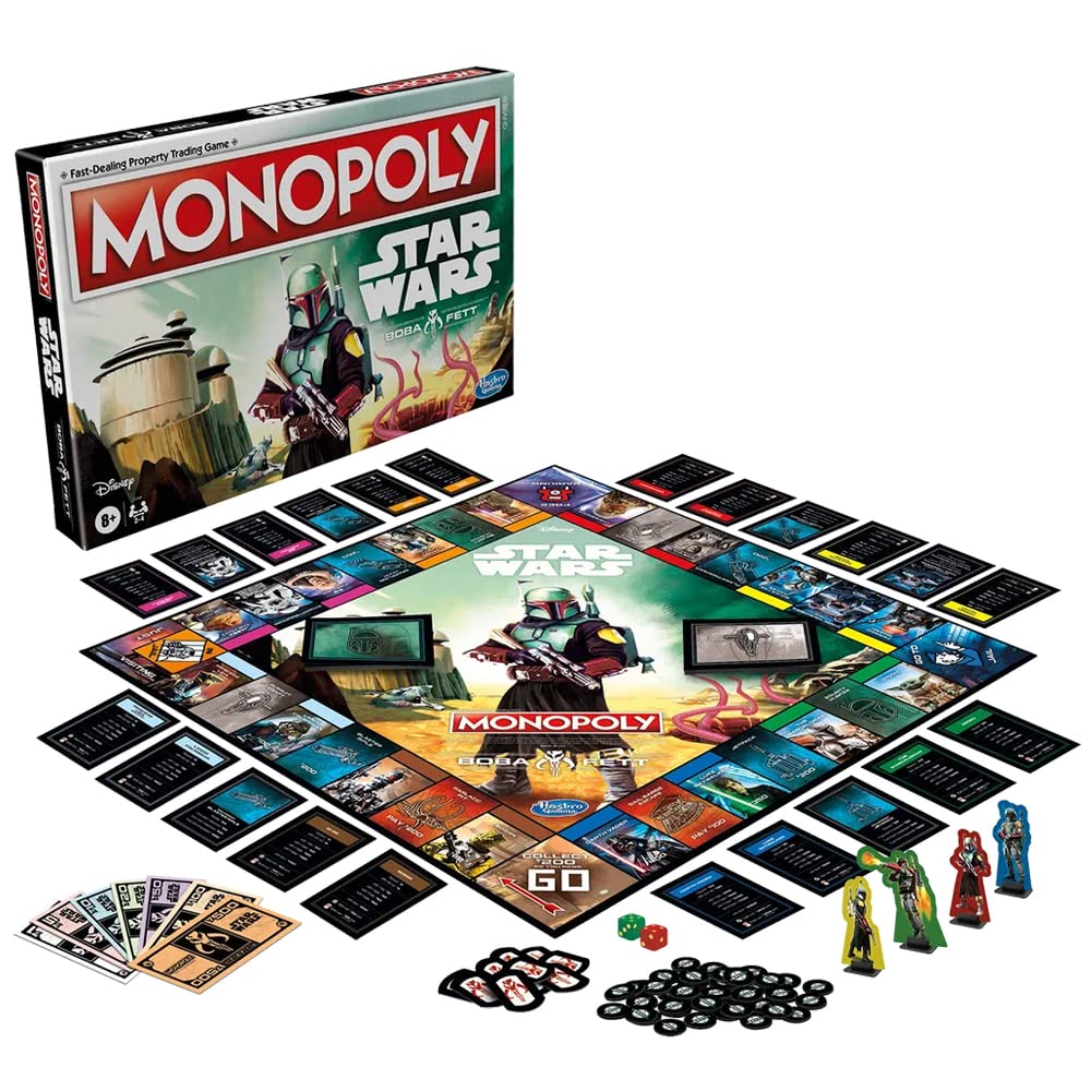 Monopoly Star Wars Boba Fett Board Game