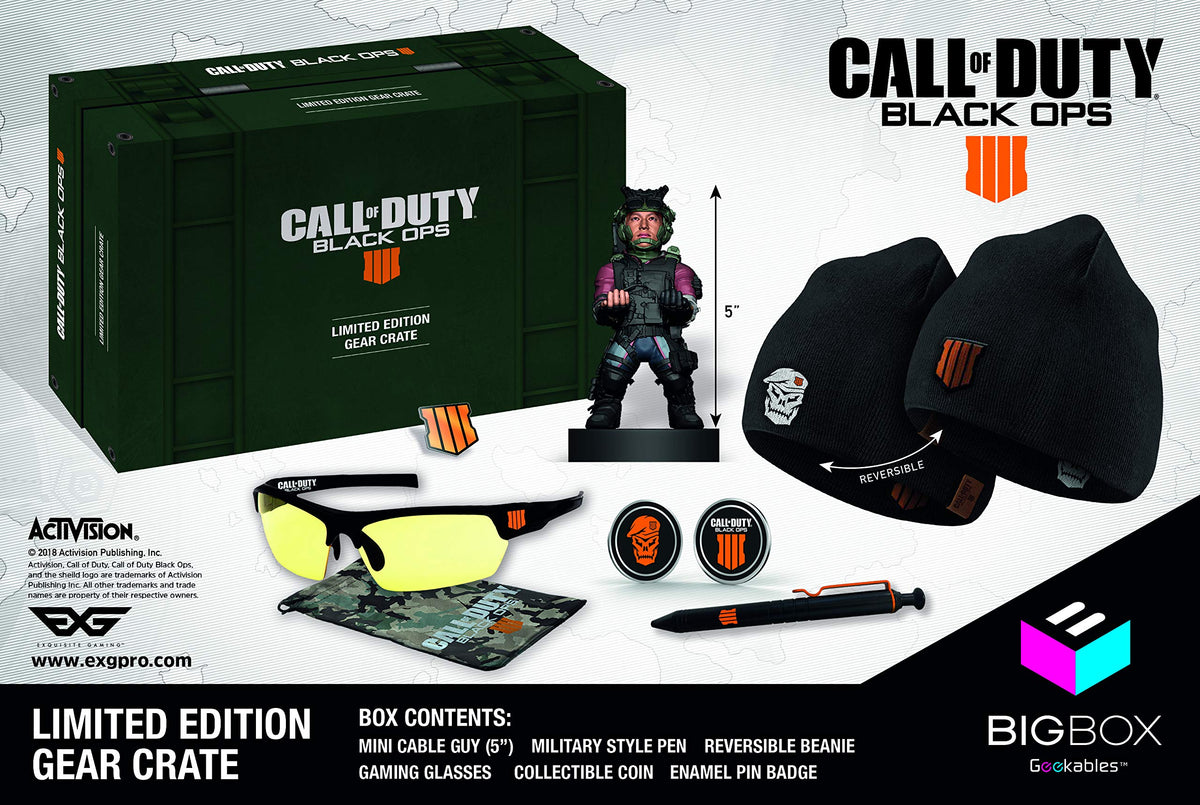 Call Of Duty Black Ops Limited Edition Gear Crate