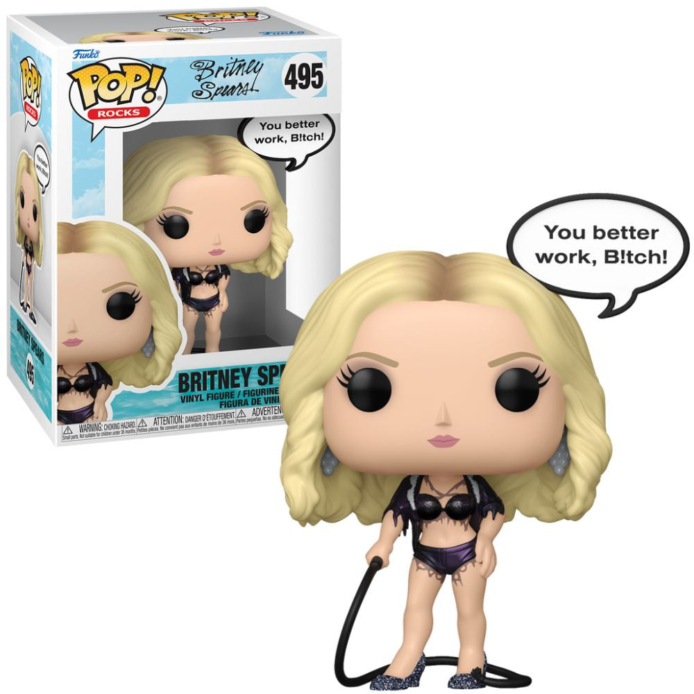 Britney Spears POP! Sayings Vinyl Figure You Better Work 9 cm