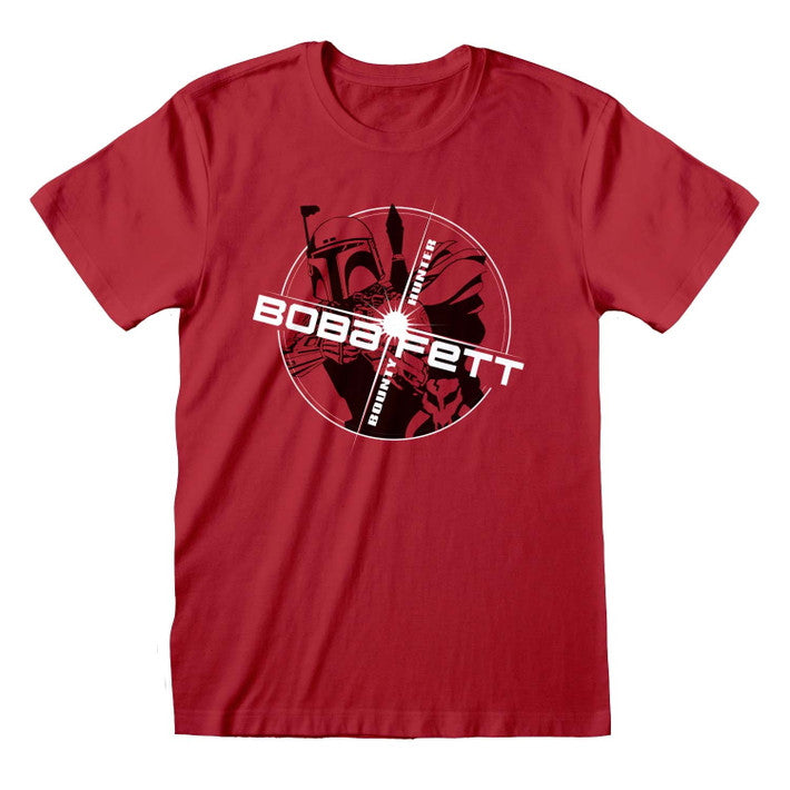 Star Wars Boba Fett Red T-Shirt