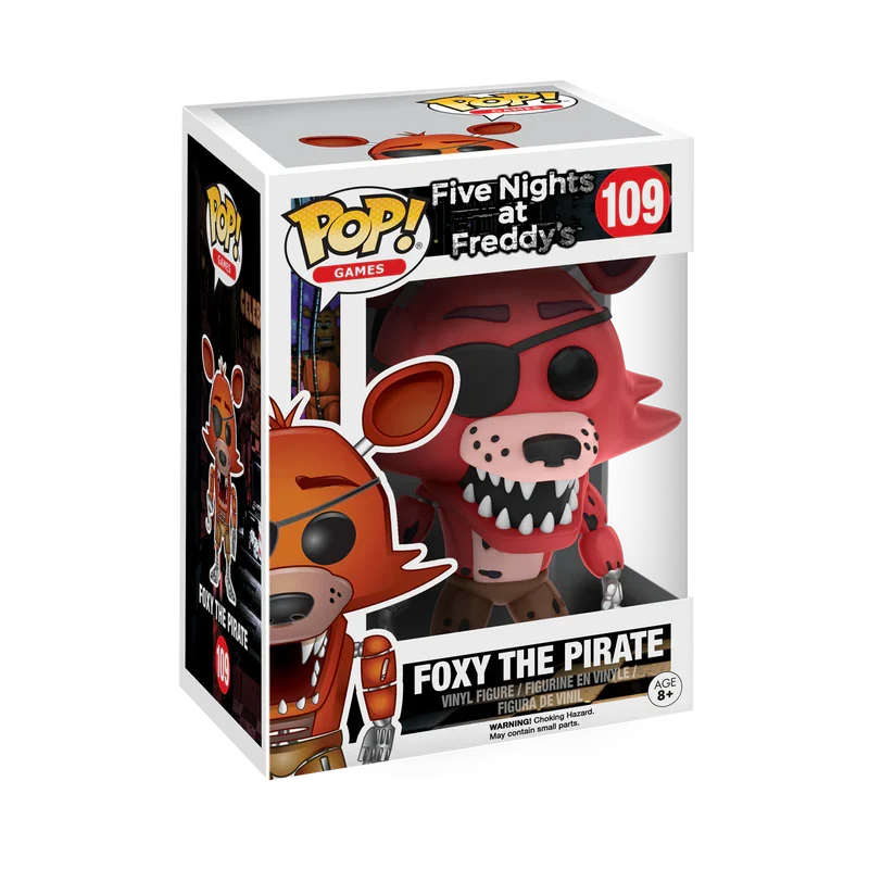 Funko Pop! Five Nights At Freddyâ€™s 109 Foxy The Pirate Vinyl Figure