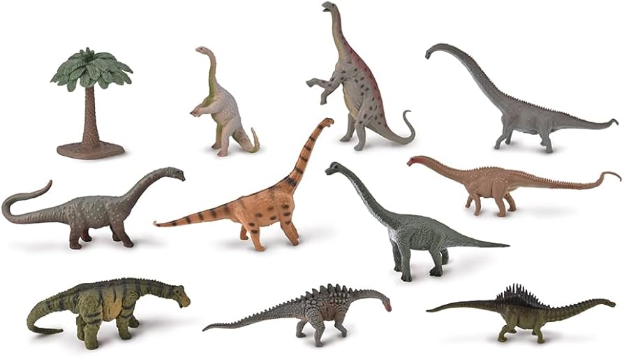 Dinosaur And Tree Miniature Figures Box