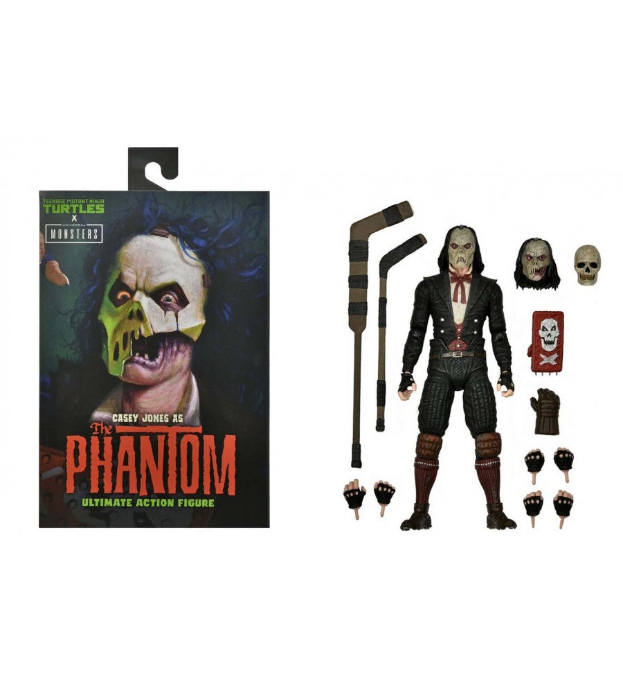 Teenage Mutant Ninja Turtles x Universal Monsters Casey Jones As The Phantom Ultimate Figure