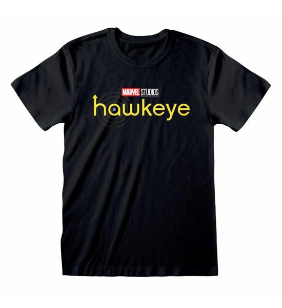 Marvel Studios Hawkeye Logo Black T-Shirt