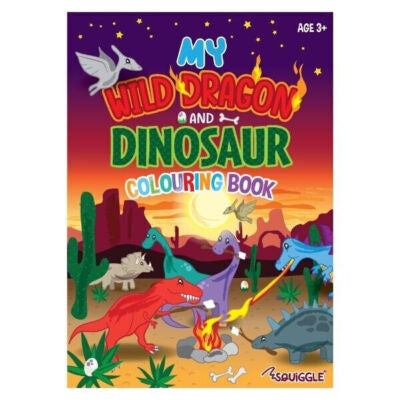 My Wild Dragon And Dinosaur Colouring Book