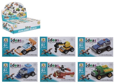 Vehicle 2-in-1 Building Block Kits