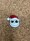 The Nightmare Before Christmas Santa Jack Skellington Pin Badge