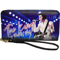 Elvis Presley King Zip Around Purse