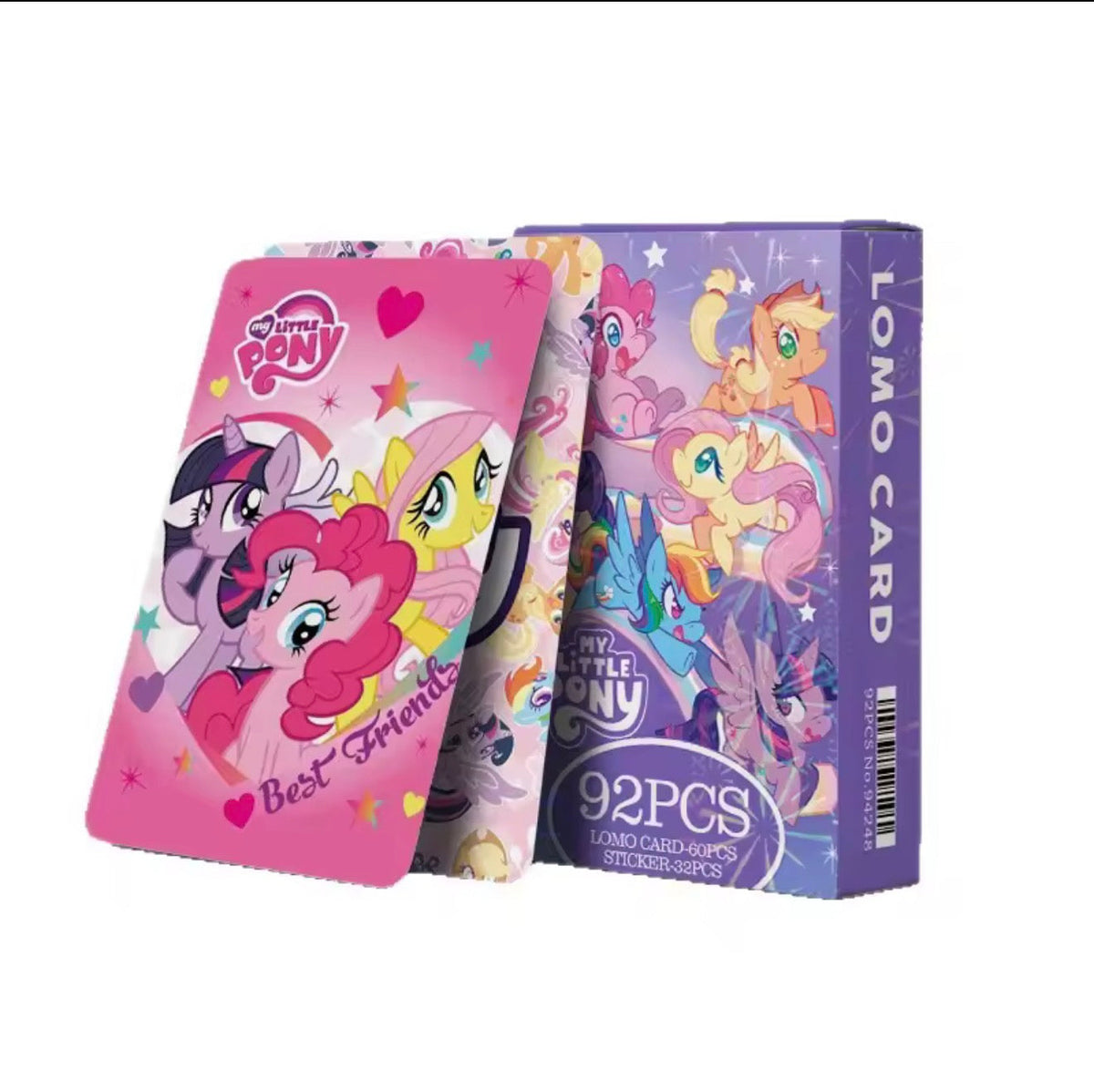 My Little Pony Friendship Is Magic 92 Pc Card & Sticker Set