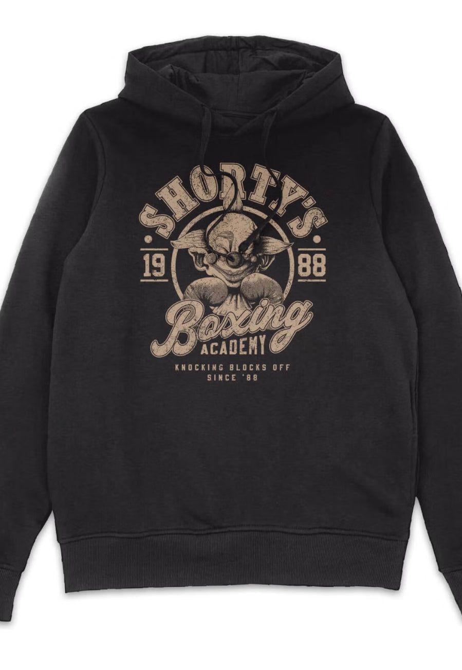 Killer Klowns from Outer Space: Shortyâ€™s Boxing Academy Black Hoodie
