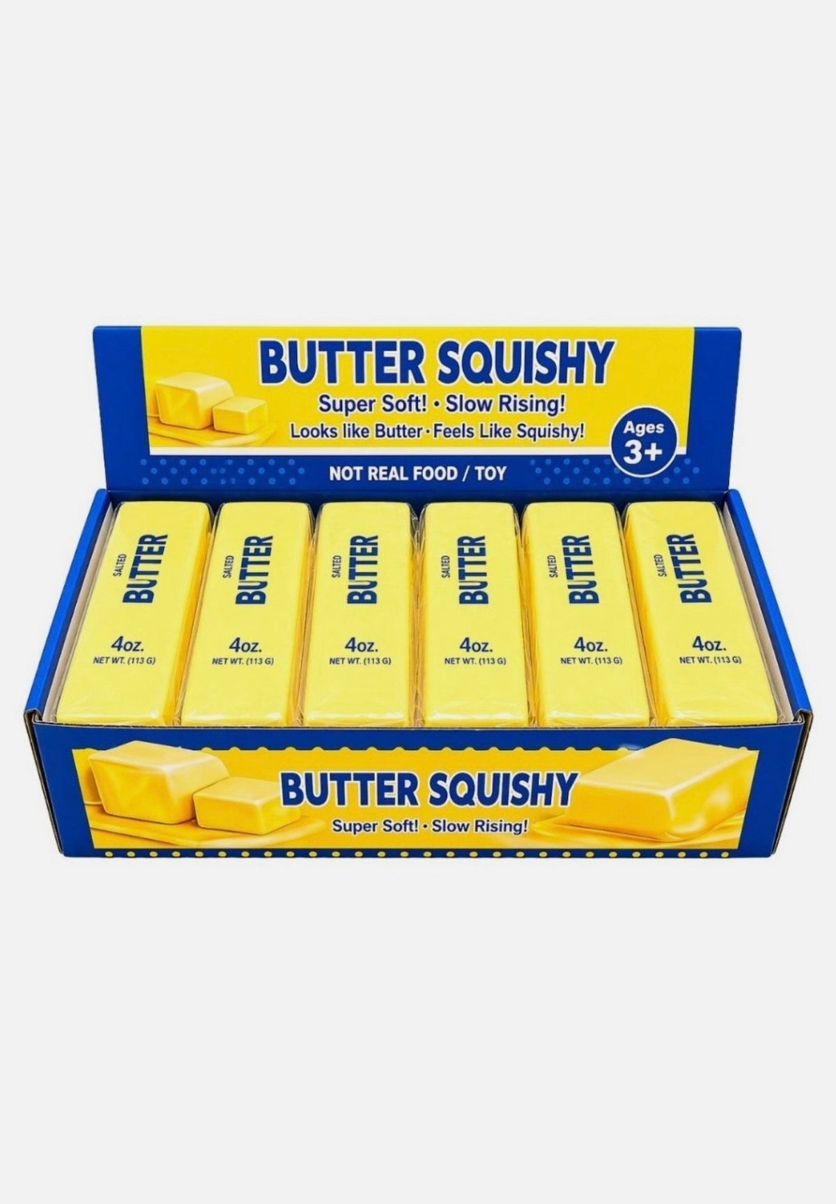 Salted Butter Medium Slow Rising Squish Toy 13cm