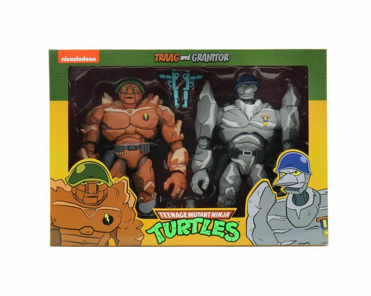 TMNT Traag and Granitor Action Figure 2-Pack