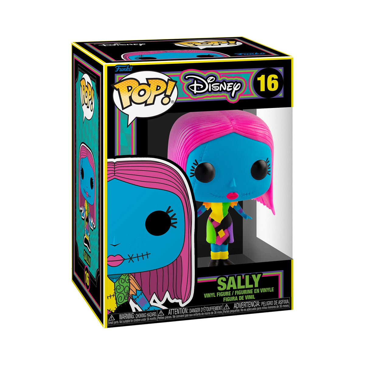 The Nightmare Before Christmas 16 Sally Blacklight Funko Pop! Vinyl Figure