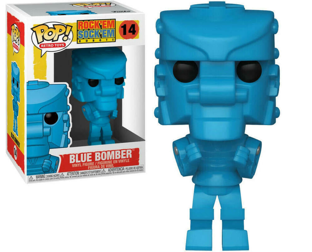 Rockâ€™em Sockâ€™em Robots 14 Blue Bomber Funko Pop! Vinyl Figure
